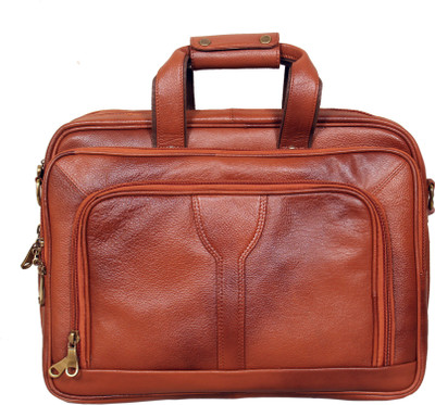 

HYATT 15.6 inch Laptop Messenger Bag(Tan)