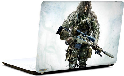 

Pics And You Superhero Themed 020 Gun Fighters 3 Vinyl Laptop Skin (3M/Avery Bubble Free Vinyl, Matte Laminated, 15 x 10 inches)- LSHR020 Vinyl Laptop Decal 15.6