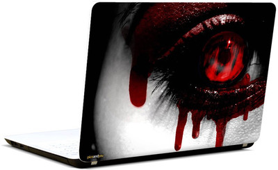 

Pics And You Superhero Themed 050 Scary Eyes 3 Vinyl Laptop Skin (3M/Avery Bubble Free Vinyl, Matte Laminated, 15 x 10 inches)- LSHR050 Vinyl Laptop Decal 15.6
