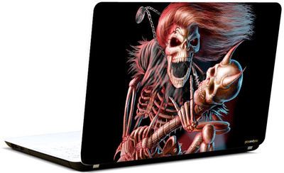 

Pics And You Superhero Themed 043 Skull 5 Vinyl Laptop Skin (3M/Avery Bubble Free Vinyl, Matte Laminated, 15 x 10 inches)- LSHR043 Vinyl Laptop Decal 15.6