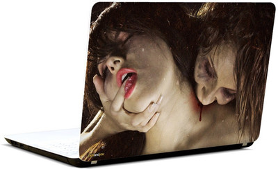 

Pics And You Superhero Themed 024 Scary Dracula Vinyl Laptop Skin (3M/Avery Bubble Free Vinyl, Matte Laminated, 15 x 10 inches)- LSHR024 Vinyl Laptop Decal 15.6
