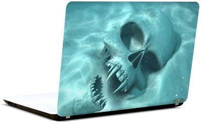 

Pics And You Superhero Themed 039 Skull 4 Vinyl Laptop Skin (3M/Avery Bubble Free Vinyl, Matte Laminated, 15 x 10 inches)- LSHR039 Vinyl Laptop Decal 15.6