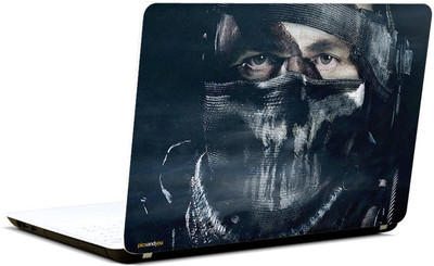 

Pics And You Superhero Themed 014 Mask Vinyl Laptop Skin (3M/Avery Bubble Free Vinyl, Matte Laminated, 15 x 10 inches)- LSHR014 Vinyl Laptop Decal 15.6
