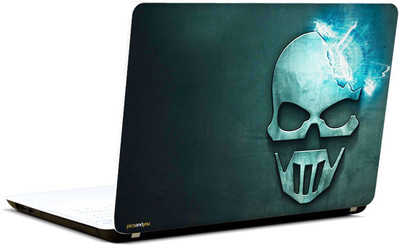 

Pics And You Superhero Themed 072 Skull 6 Vinyl Laptop Skin (3M/Avery Bubble Free Vinyl, Matte Laminated, 15 x 10 inches)- LSHR072 Vinyl Laptop Decal 15.6