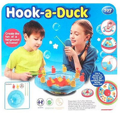 

Baby Tintin Hook -A-Duck Games For Kids(Multicolor)