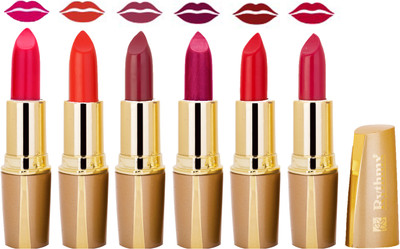 

Rythmx Creamy Shining Lipstick For Women Regular Use (Set Of 6 Pcs) 60(Magenta Pink, Orange, Dark Brown, Magenta, Tomato Red, Plum)