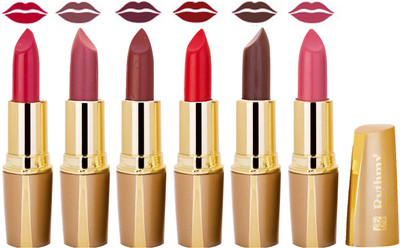 

Rythmx Creamy Shining Lipstick For Women Regular Use (Set Of 6 Pcs) 64(Plum, Mauve, Dark Caffee, Tomato Red, Coffee Brown, Light Crimsom)