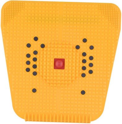 AHCS PowerMat 2000- Accupressure Percare Magnet-Pyramidal Mat Massager(Yellow)