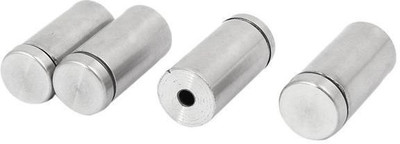 

GIOR FITTINGS STAINLESS STEEL SPACERS MOUNT STAND OFF BOLTS SCREWS STUDS FOR GLASS / ACRYLIC SHEETS DESIGNER SHEETS PACK OF 4 PCS Top Patch Fitting(Pack of 4)