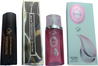

dsp GUGGI PINK PERFUME 100 ML + WILD CHOCOLATE PERFUME 100 ML Eau de Parfum - 100 ml(For Men & Women)