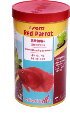 

Shivi Pets Red Parrot 80g/250ml 330 Dry Fish Food