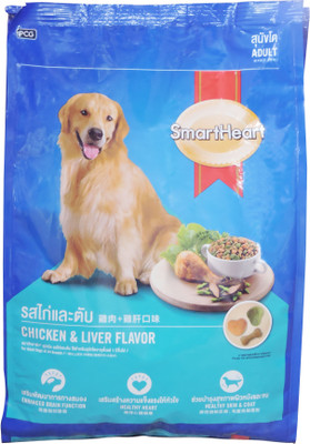 

pcg SMART HEART CHICKEN & LIVER FLAVOUR 1.5KG 1.5 kg Dry Dog Food