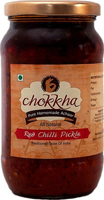 

chokkha Red Red Chilli Pickle(200 g)