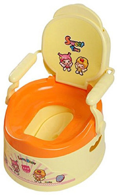 

A+B Chair Shaped Closestool Potty Box(Orange)