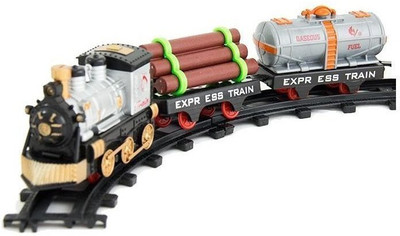 

Baby Tintin 11 Pcs Toy Train Track Set For Kids(Multicolor)