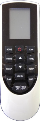 

LipiWorld 182 AC Remote Compatible for Lloyd AC Remote Controller(Black)
