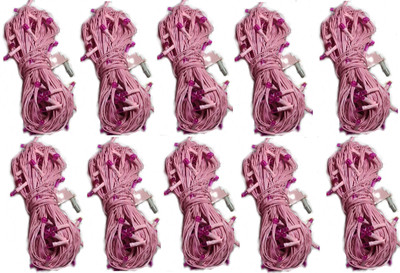 

LES 312 inch Pink Rice Lights(Pack of 10)