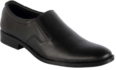 

Goosebird Men's Best Look Office & Collage Dress Shoes Slip On For Men(Black