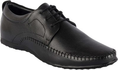 

Goosebird Men's Best Look Office & Collage Dress Shoes Lace Up For Men(Black