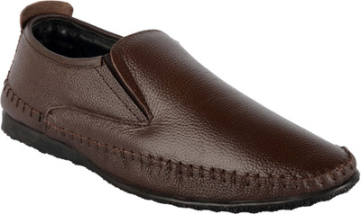 

Goosebird Men's Best Look Office & Collage Dress Shoes Slip On For Men(Brown