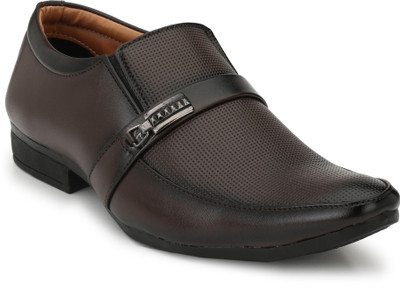 KASIL Perfect Stylish Comfortable Slip On For Men(Brown