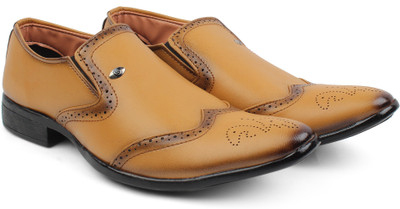 

Zixer Brogues For Men(Beige