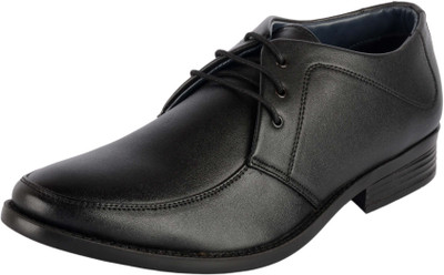 

Goosebird Men's Best Look Office & Collage Dress Shoes Lace Up For Men(Black