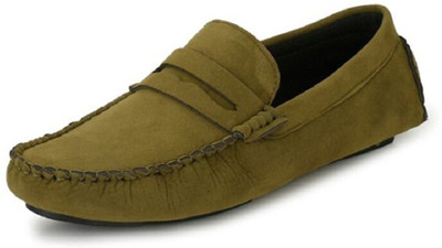 

Shoe Forest Loafers For Men(Olive, Green