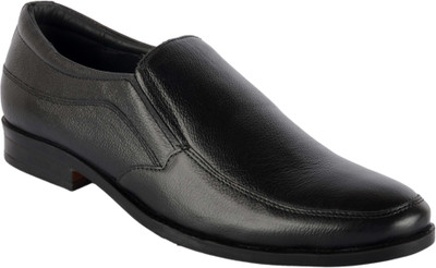 

Goosebird Men's Best Look Office & Collage Dress Shoes Slip On For Men(Black