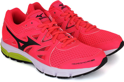 

Mizuno SYNCHRO MD Running Shoes For Women(Red, Pink