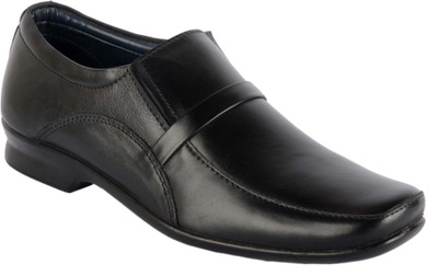 

Goosebird Men's Best Look Office & Collage Dress Shoes Slip On For Men(Black