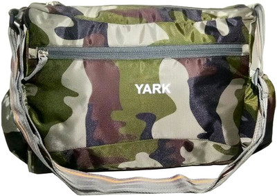 

Yark Men & Women Green Polyester Sling Bag