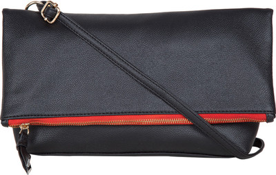 

Bagsy Malone Women Black PU Sling Bag