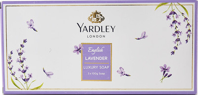 Yardley London English Lavender Luxury Soap(300 g, Pack of 3)