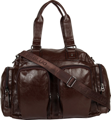

XENSA Genuine_LEATHERite_Travel_Bag Small Travel Bag - Large(Brown)