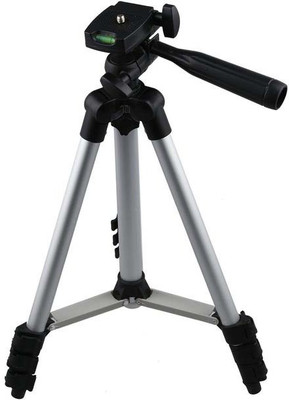

Fleejost Tripod Stedy 450 with 4.5 Feet Pan Head Extra Quick Release Plate Foam Grip Carry Case Tripod(Multicolor, Supports Up to 1000 g)