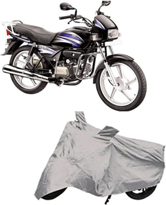 Gali Bazar Two Wheeler Cover for Hero(Splendor Pro, Silver)