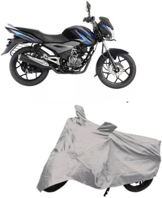 Gali Bazar Two Wheeler Cover for Bajaj(Discover 125 DTS-i, Silver)