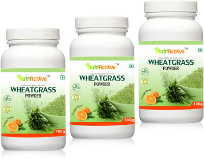 NutrActive Organic Wheat Grass Powder(100 g)