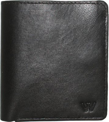 

Wildmount Boys Black Genuine Leather Wallet(7 Card Slots)