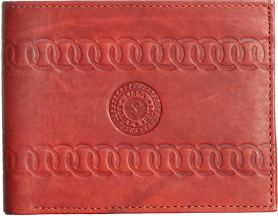 

LUQXIS Men Brown Genuine Leather Wallet(6 Card Slots), Tan