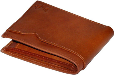 

byb buyyourbest.com Men Brown Genuine Leather Wallet(5 Card Slots)