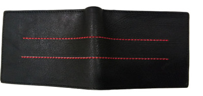 

Wmwetech Men Black Genuine Leather Wallet(6 Card Slots)