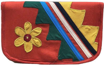 

NavRup handworks Women Multicolor Fabric Wallet(3 Card Slots)