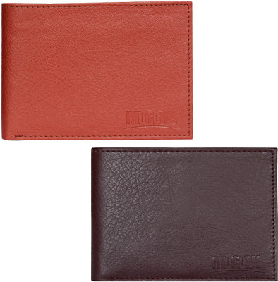 

Mogoul Men Tan, Brown Genuine Leather Wallet(10 Card Slots), Tanbrwnpucw201808