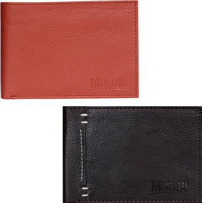 

Mogoul Men Tan, Brown Genuine Leather Wallet(10 Card Slots), Tanbrwnpucw201811