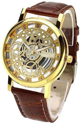 

rza leather strap transparent STYLE Watch - For Men