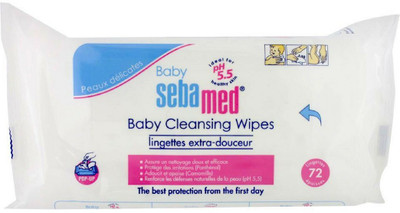 

Sebamed Extra Soft Baby Cleansing Wipes (72 Pieces)