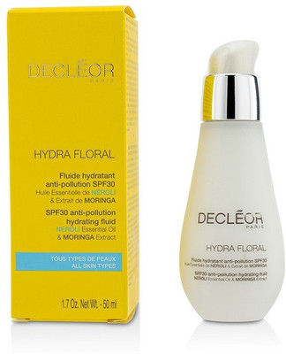 

Decleor Hydra Floral Neroli & Moringa Anti-Pollution Hydrating Fluid SPF30(50 ml)