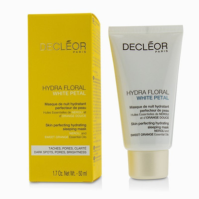 

Decleor Hydra Floral White Petal Neroli & Sweet Orange Skin Perfecting Hydrating Sleeping Mask(50 ml)